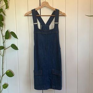 Topshop moto petite denim jumper